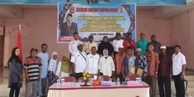 Anggota MRP Papua Barat Lakukan Penjaringan Aspirasi Masyarakat Kokas